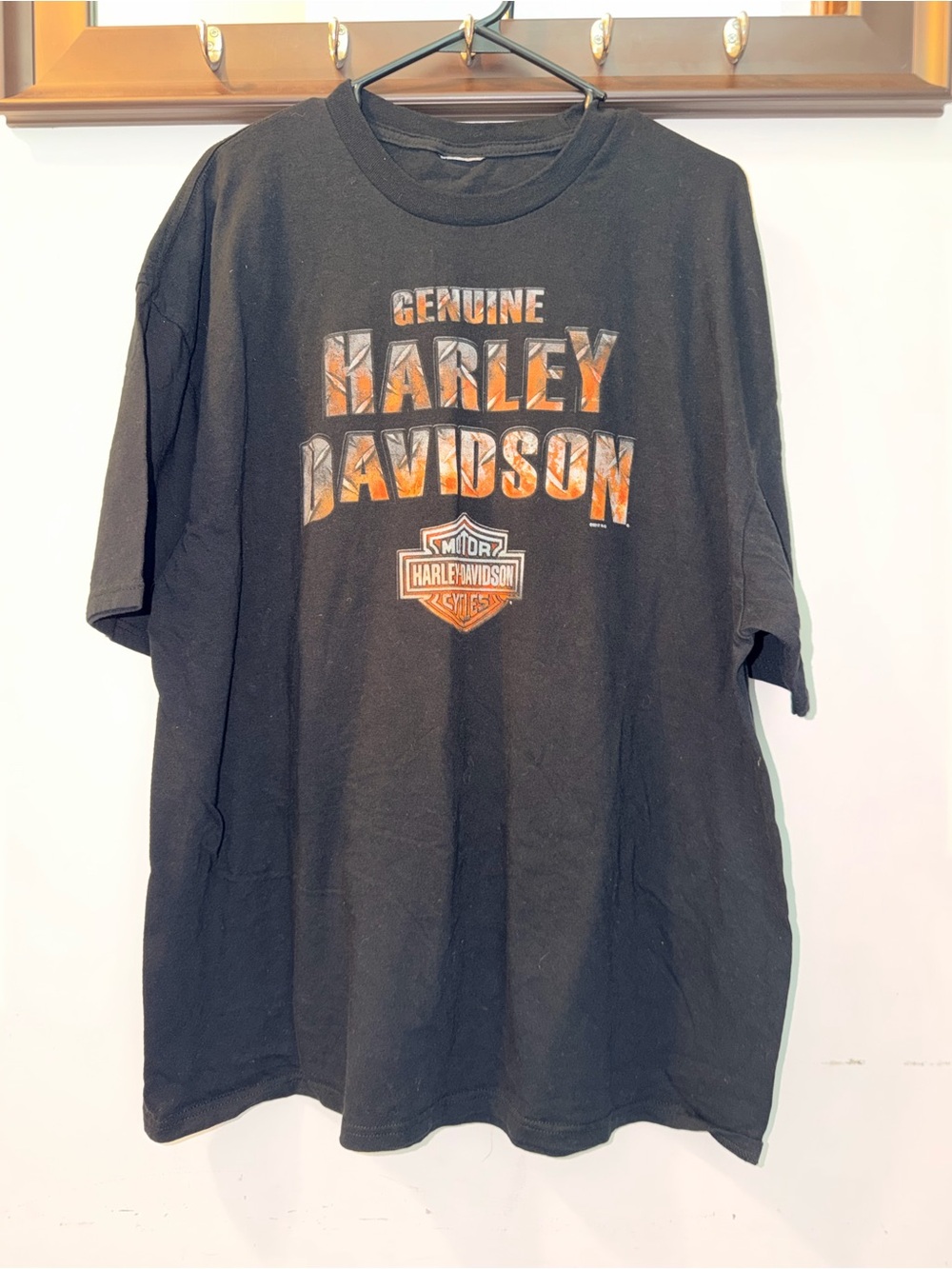 Harley-Davidson Men's Black Graphic Logo T-Shirt Size 2XL